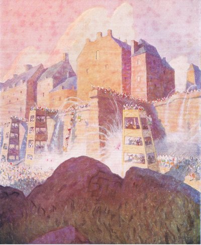The Battle of Stirling Castle, from The Scottish Chiefs by Newell Convers Wyeth